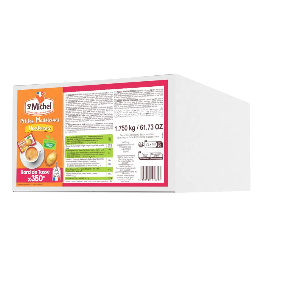 st-michel-la-petite-madeleine-mini-madeleines-moelleuses-350-x-5g-1750g image 1