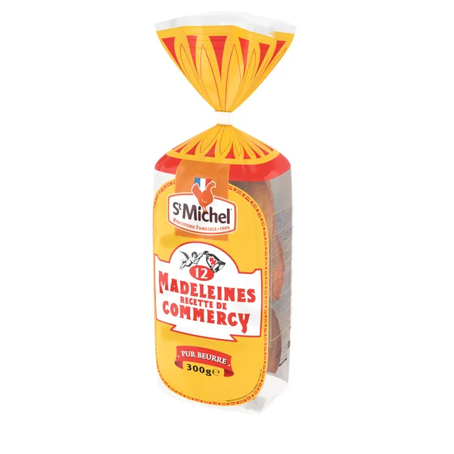 st-michel-madeleines-recette-de-commercy-pur-beurre-12-x-300g image 1