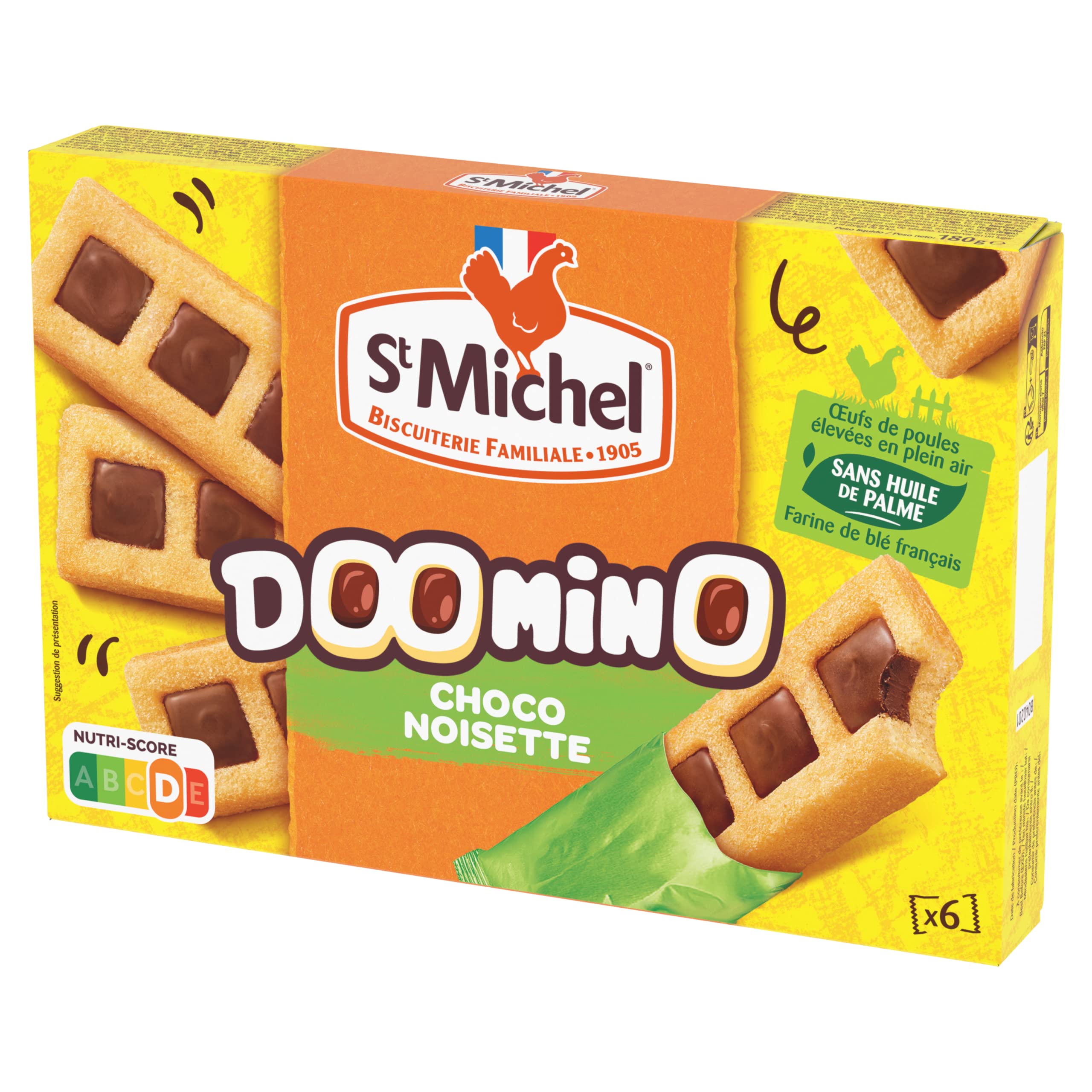 st-michel-doomino-chocolat-noisettes-moelleux-180g image 4