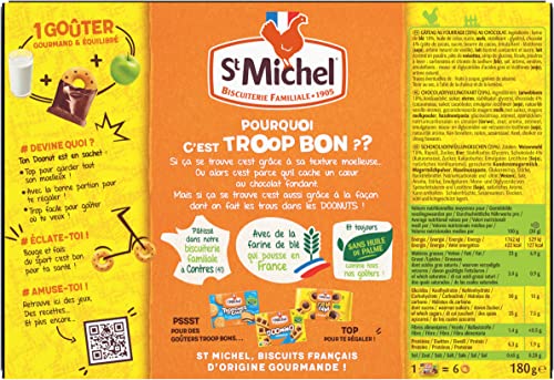 st-michel-doonuts-fourr-s-au-chocolat-au-lait-180g image 6