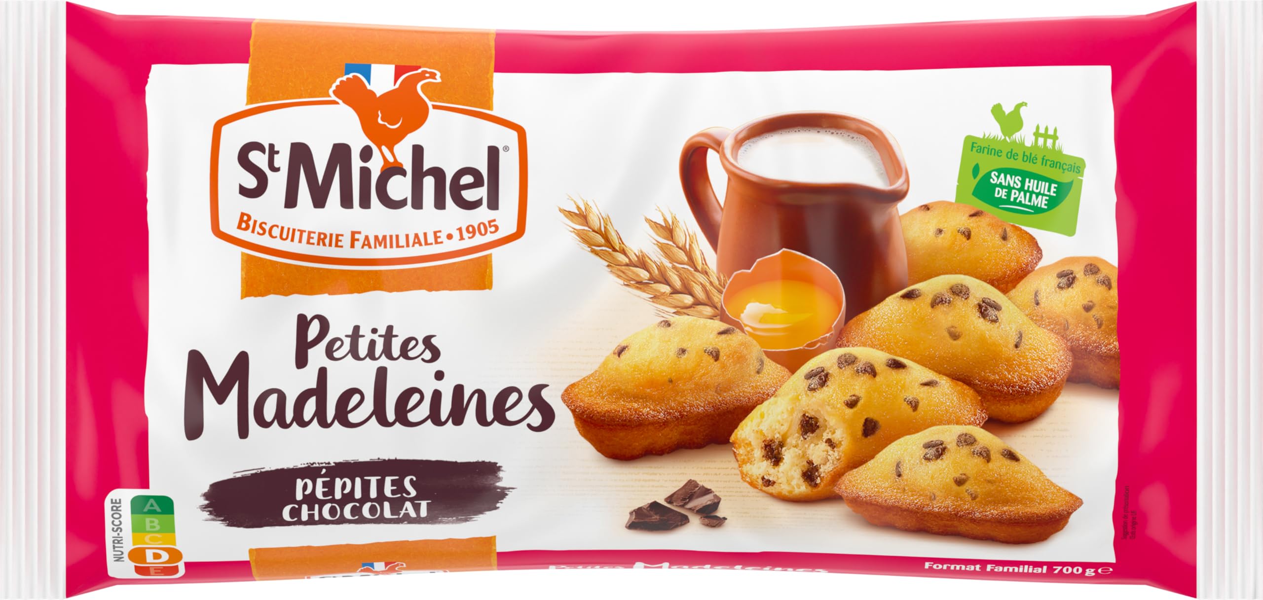 st-michel-petites-madeleines-p-pites-chocolat-700g-maxi-format image 2