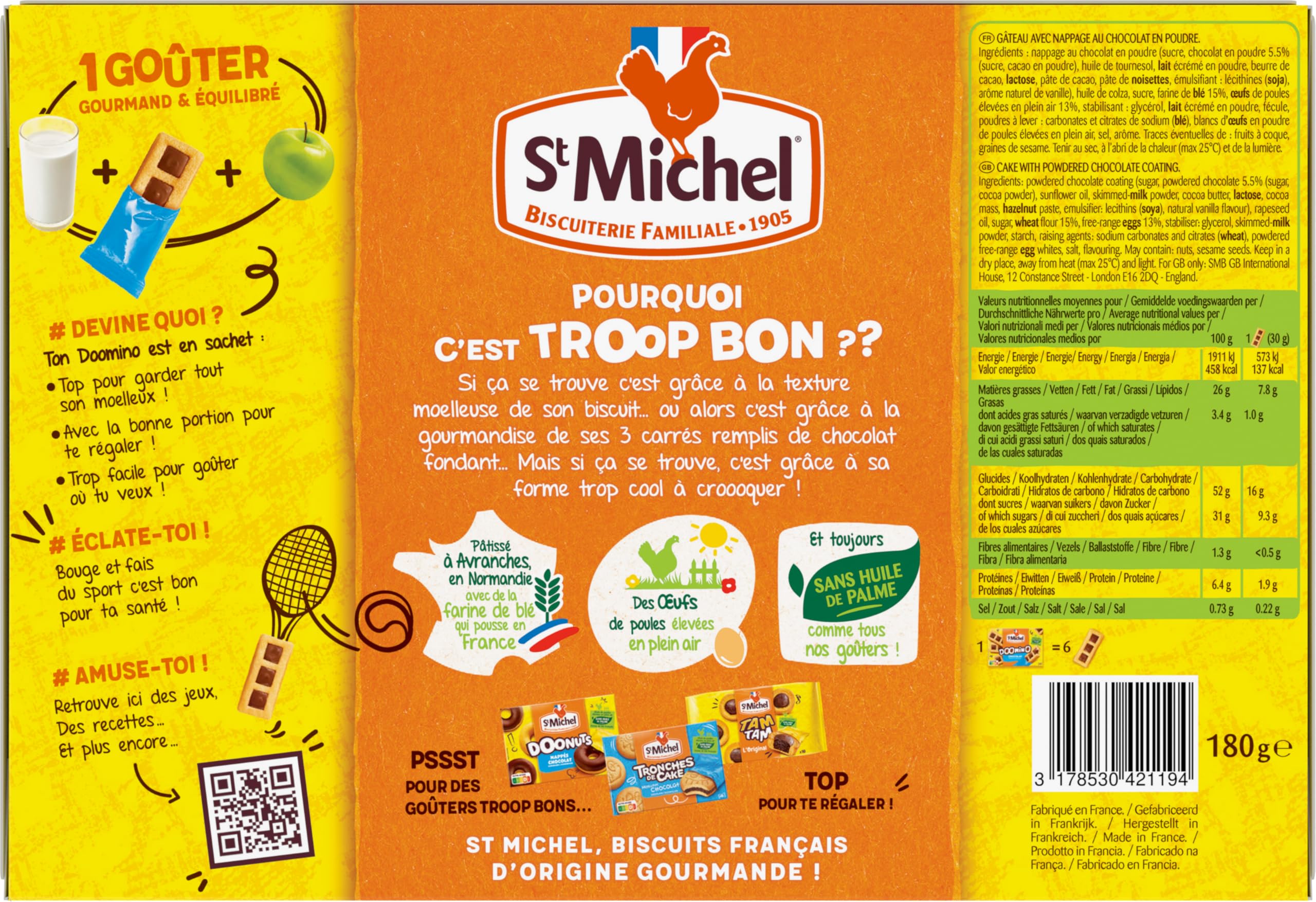 st-michel-doomino-au-chocolat-180g-g-teau-double-couche image 4