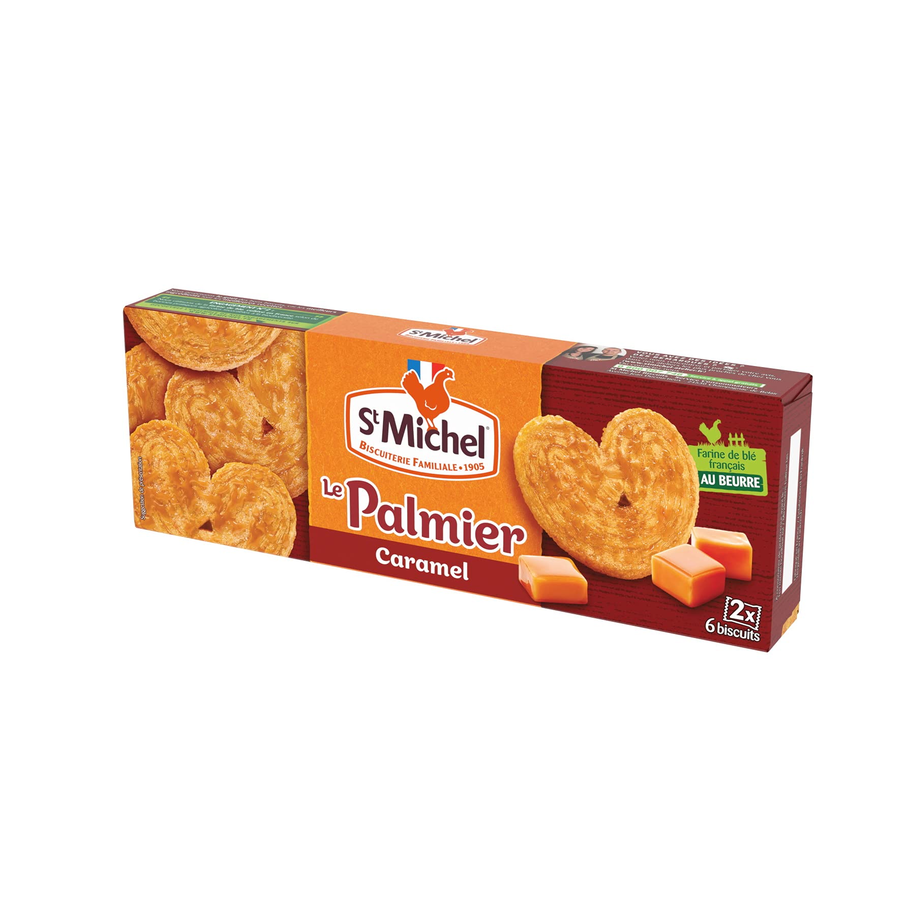 st-michel-palmier-au-caramel-feuillet-croustillant-100g image 3