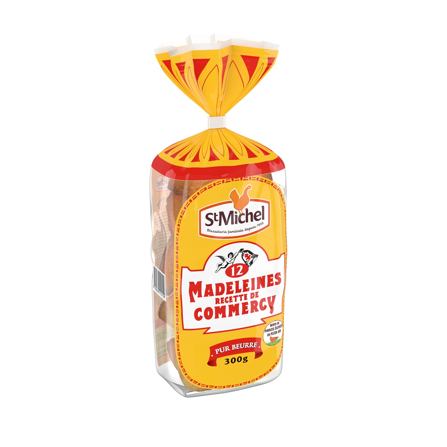 st-michel-madeleines-recette-de-commercy-pur-beurre-12-x-300g image 5