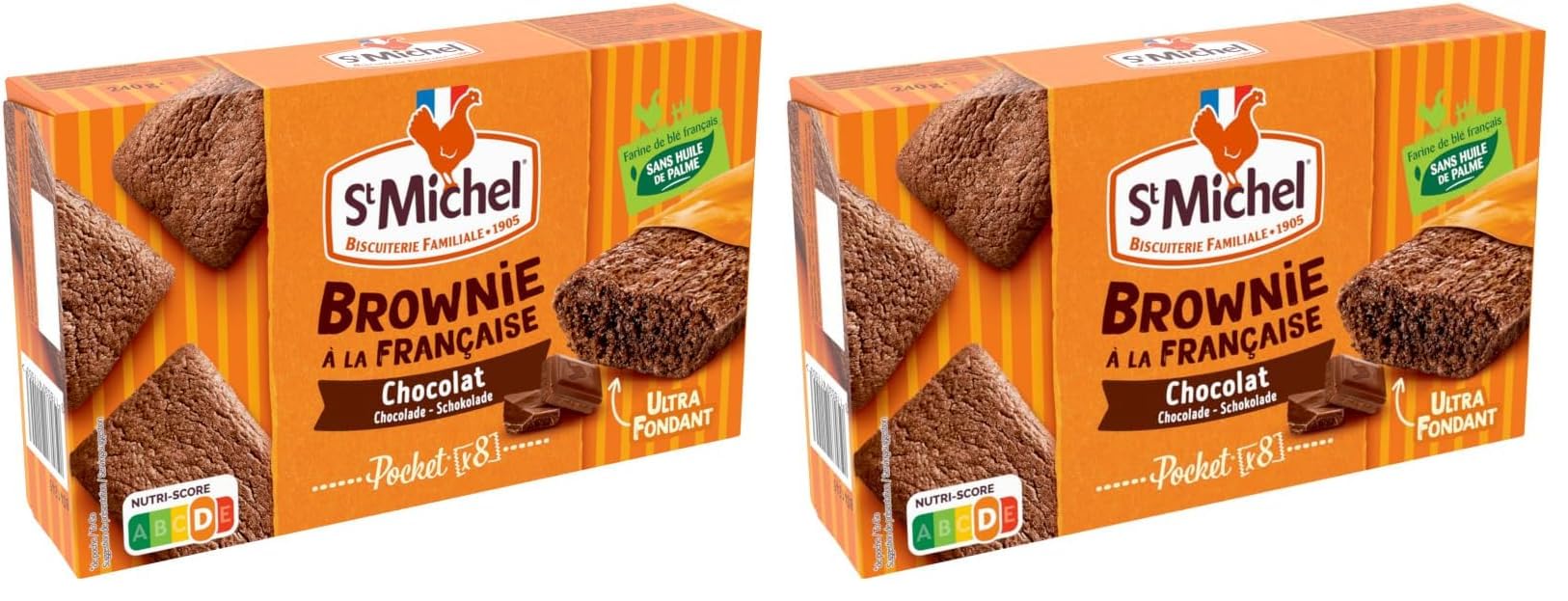 st-michel-mini-brownies-au-chocolat-individuels-8-sachets-240g image 7