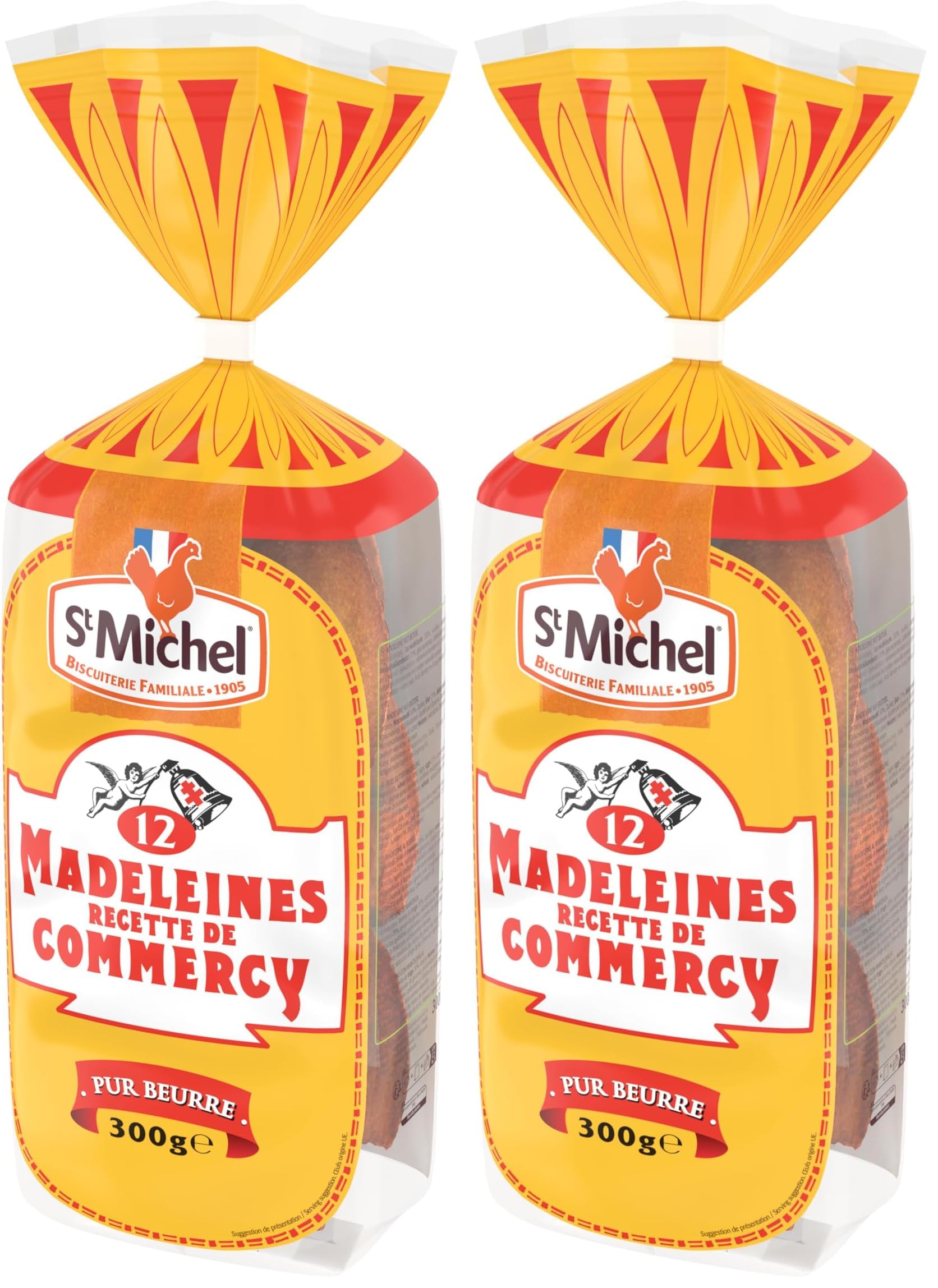 st-michel-madeleines-recette-de-commercy-pur-beurre-12-x-300g image 7