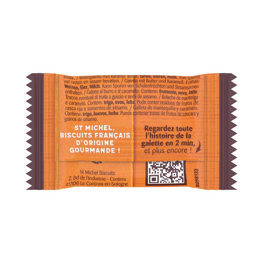 st-michel-petites-galettes-au-caramel-lot-400-sachets-individuels image 4