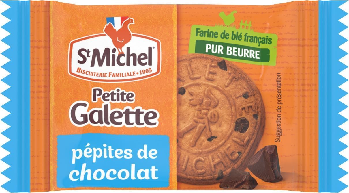 st-michel-petite-galette-p-pites-choco-1-4kg-400-sachets-caf image 3