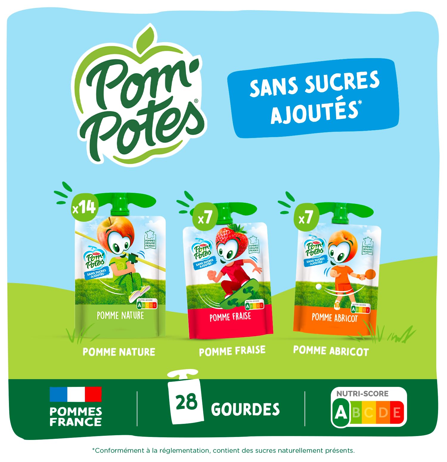 pom-potes-compote-sans-sucres-ajout-s-pomme-fraise-abricot-28x90g image 2