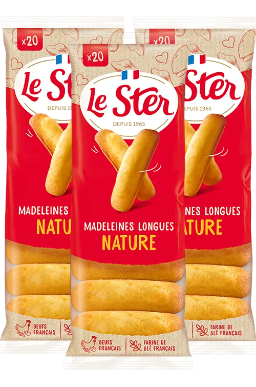 le-ster-le-p-tissier-madeleines-longues-nature-lot-de-3-x-20 image 1