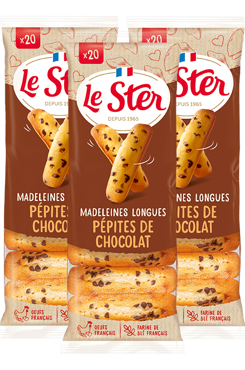 le-ster-le-p-tissier-madeleines-longues-aux-p-pites-de-chocolat-lot-de-3-x-20 image 1