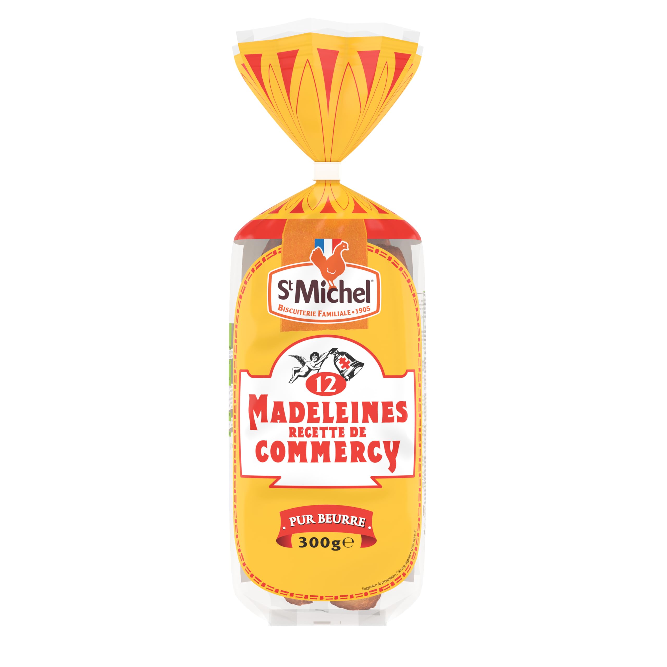 st-michel-madeleines-recette-de-commercy-pur-beurre-12-x-300g image 2