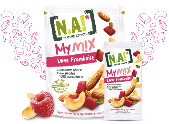 n-a-love-framboos-my-mix-m-lange-fruits-noix-et-graines-framboise image 1