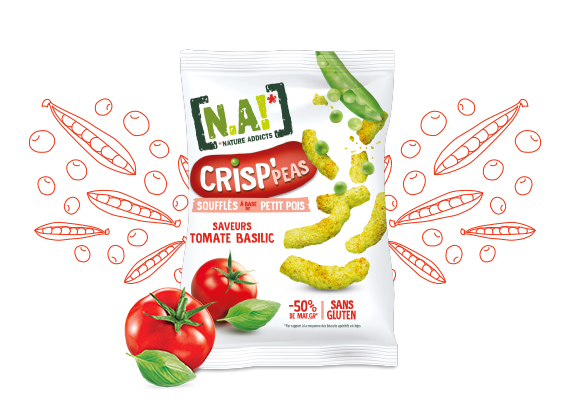 n-a-crisp-peas-tomate-basilic-snack-pois-verts-50g image 1