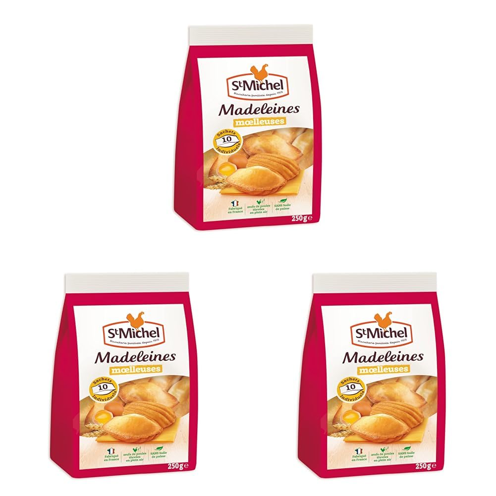 st-michel-madeleines-moelleuses-natures-sachets-individuels-250g image 7