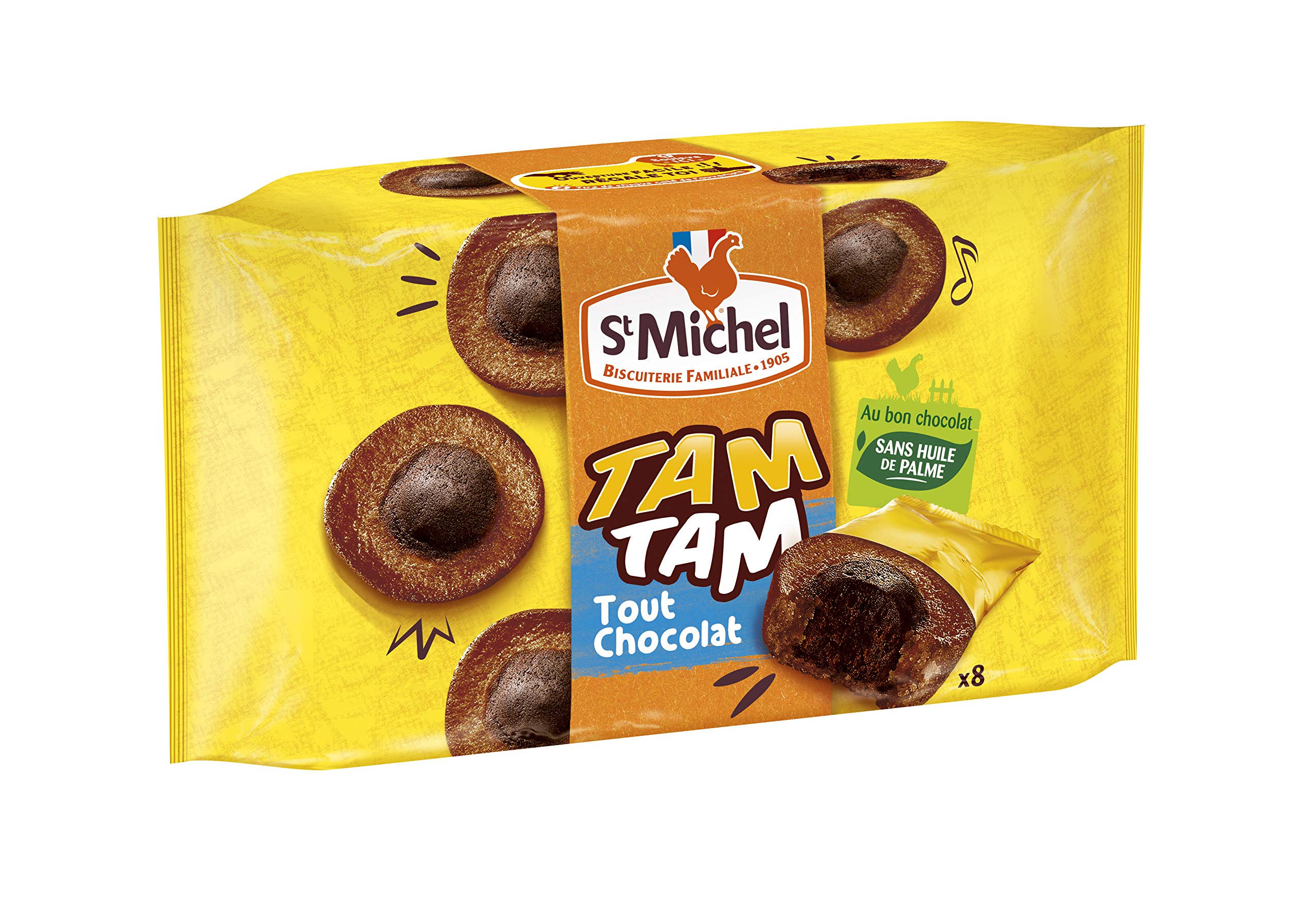 st-michel-tam-tam-tout-au-chocolat-sachet-de-8 image 1