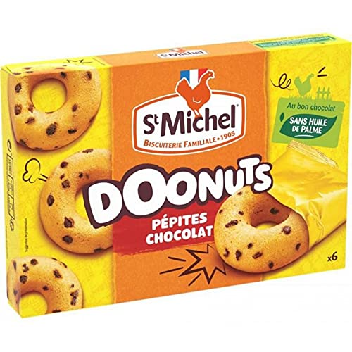 st-michel-doonuts-p-pites-chocolat-180g-lot-de-6 image 1