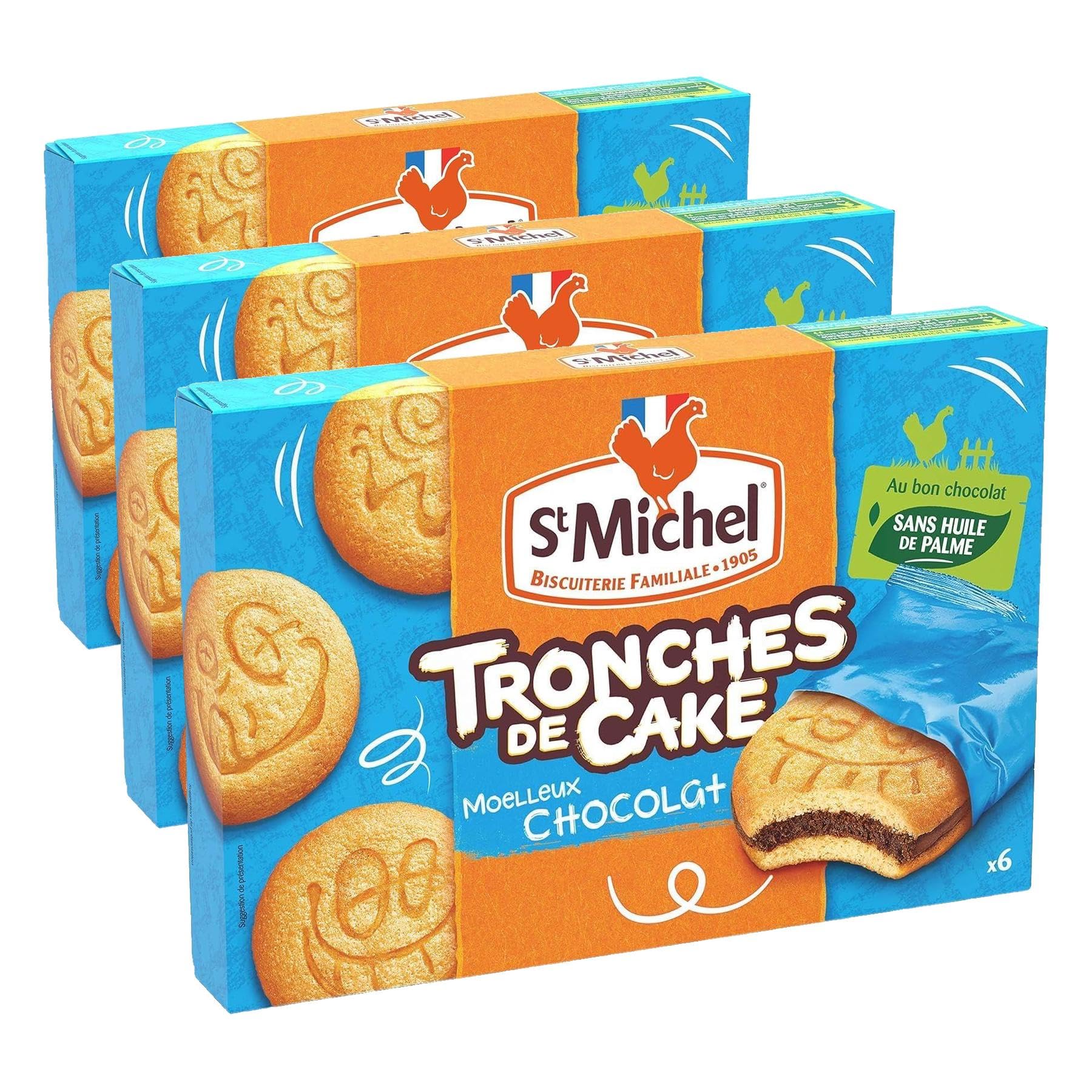 st-michel-tronche-de-cake-moelleux-au-chocolat-x6-175g image 4