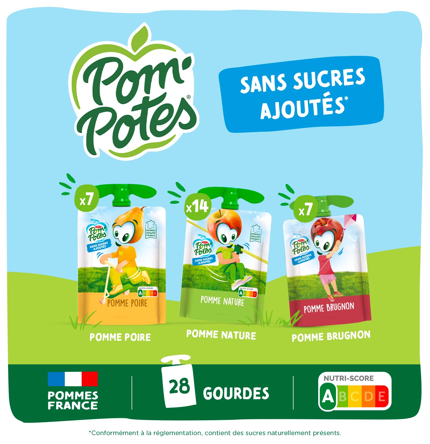 pom-potes-compote-sans-sucres-ajout-s-pomme-poire-brugnon-28x90g image 2