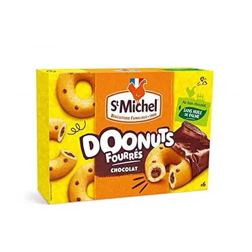 st-michel-doonuts-fourr-s-chocolat-180g-lot-de-8 image 1
