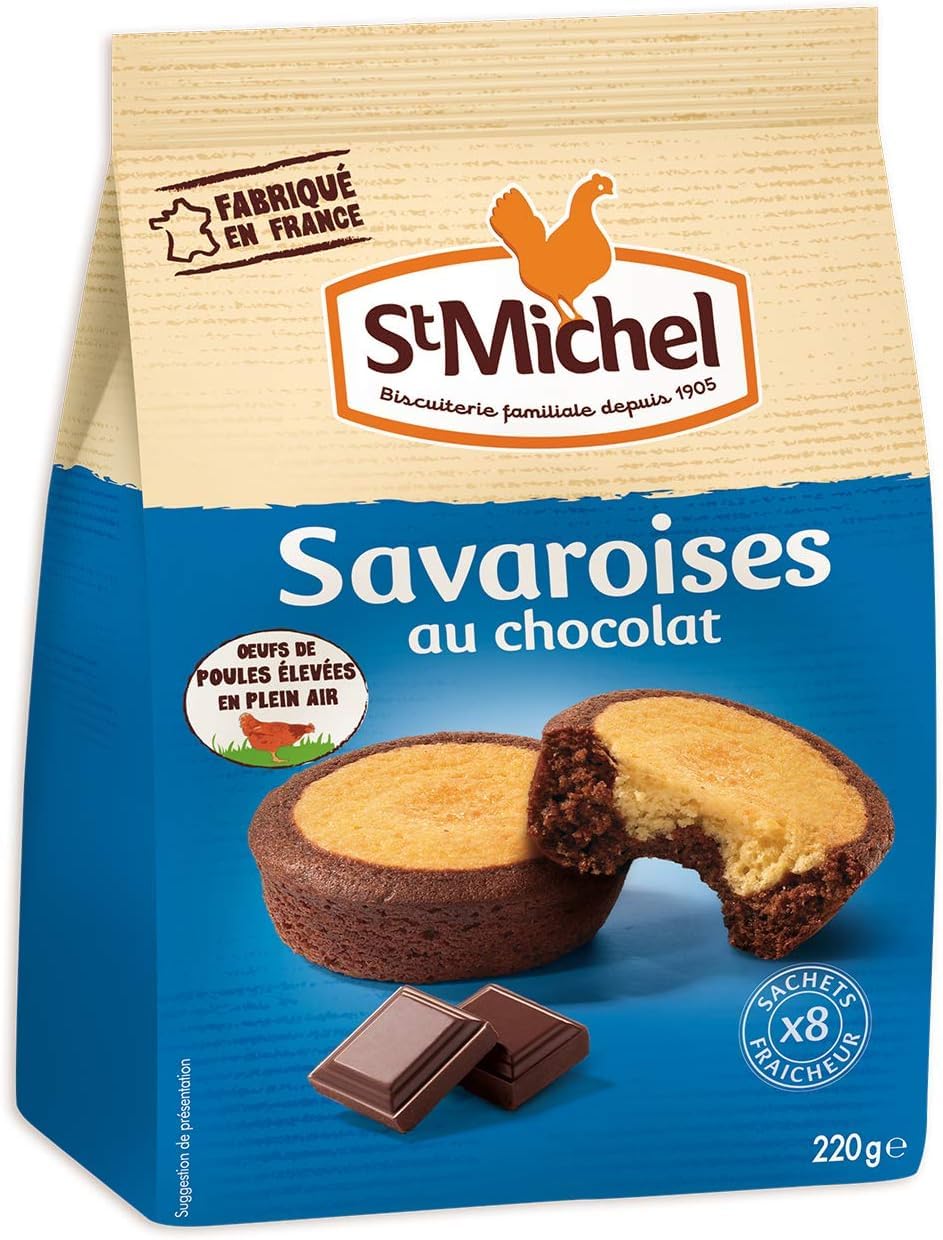 st-michel-savaroises-au-chocolat-8-sachets-individuels-220g image 4
