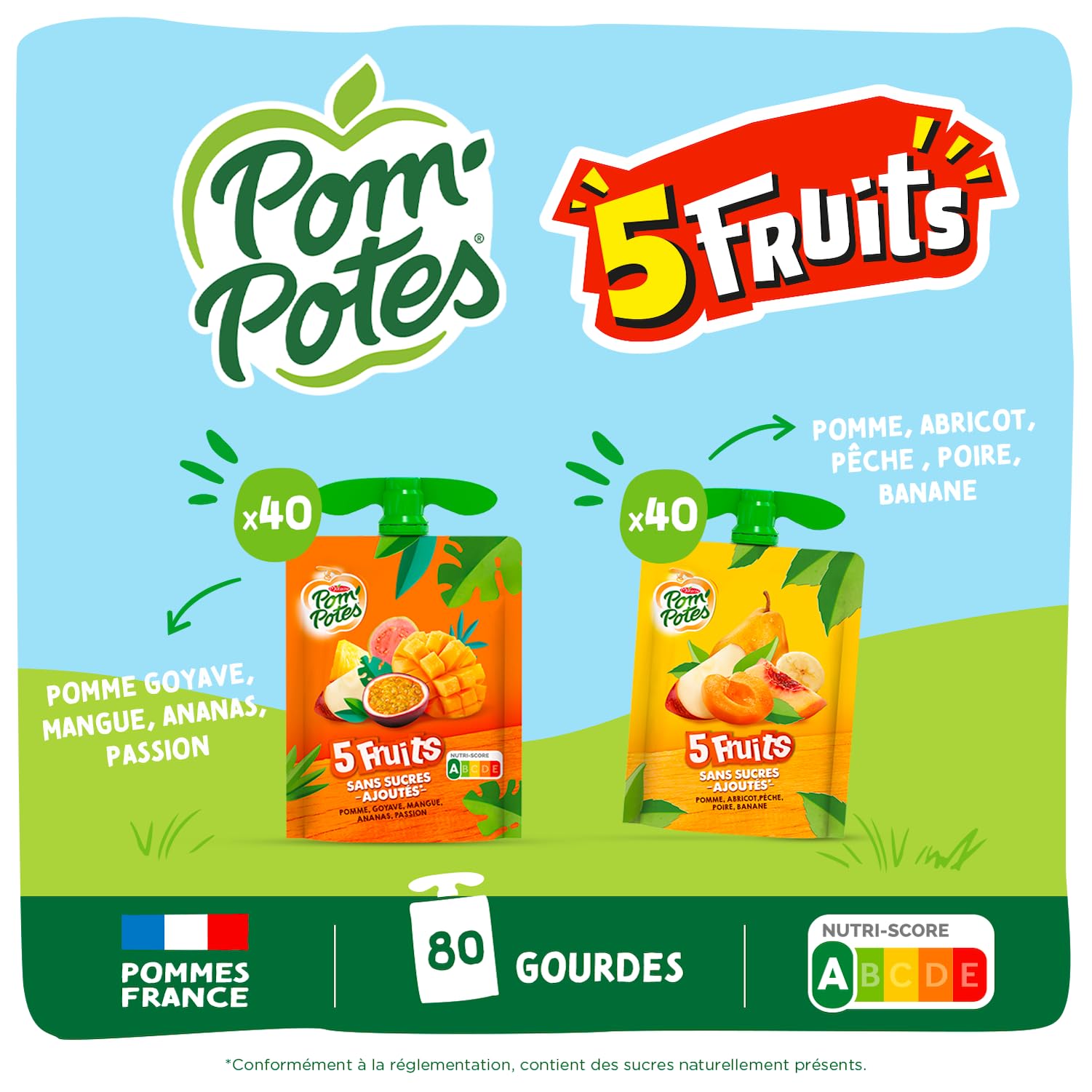 pom-potes-compote-sans-sucres-ajout-s-5-fruits-exotiques-jaunes-80x90g image 2