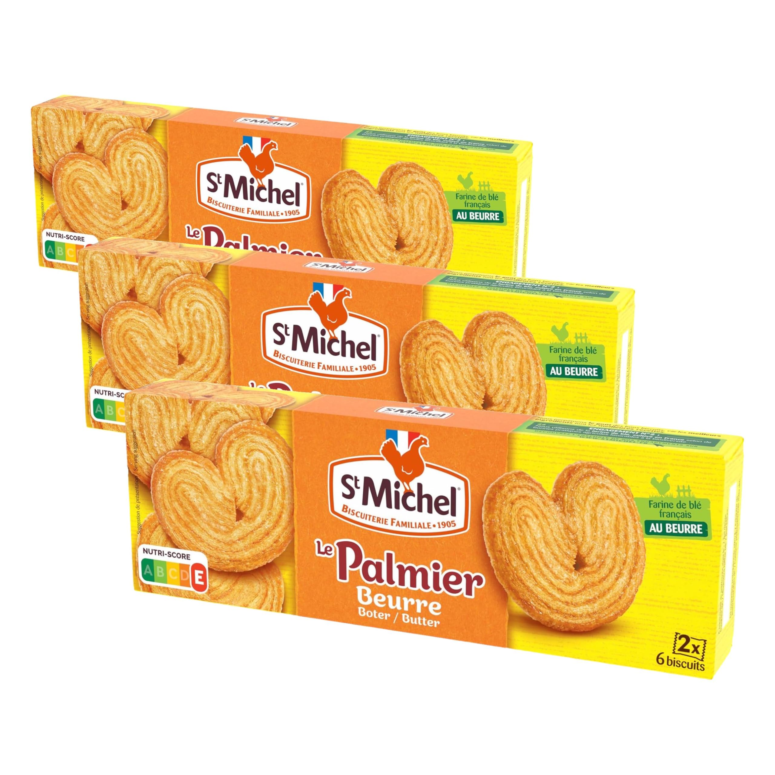 st-michel-palmier-au-beurre-fin-croustillant-2-sachets-12-biscuits-87g image 7