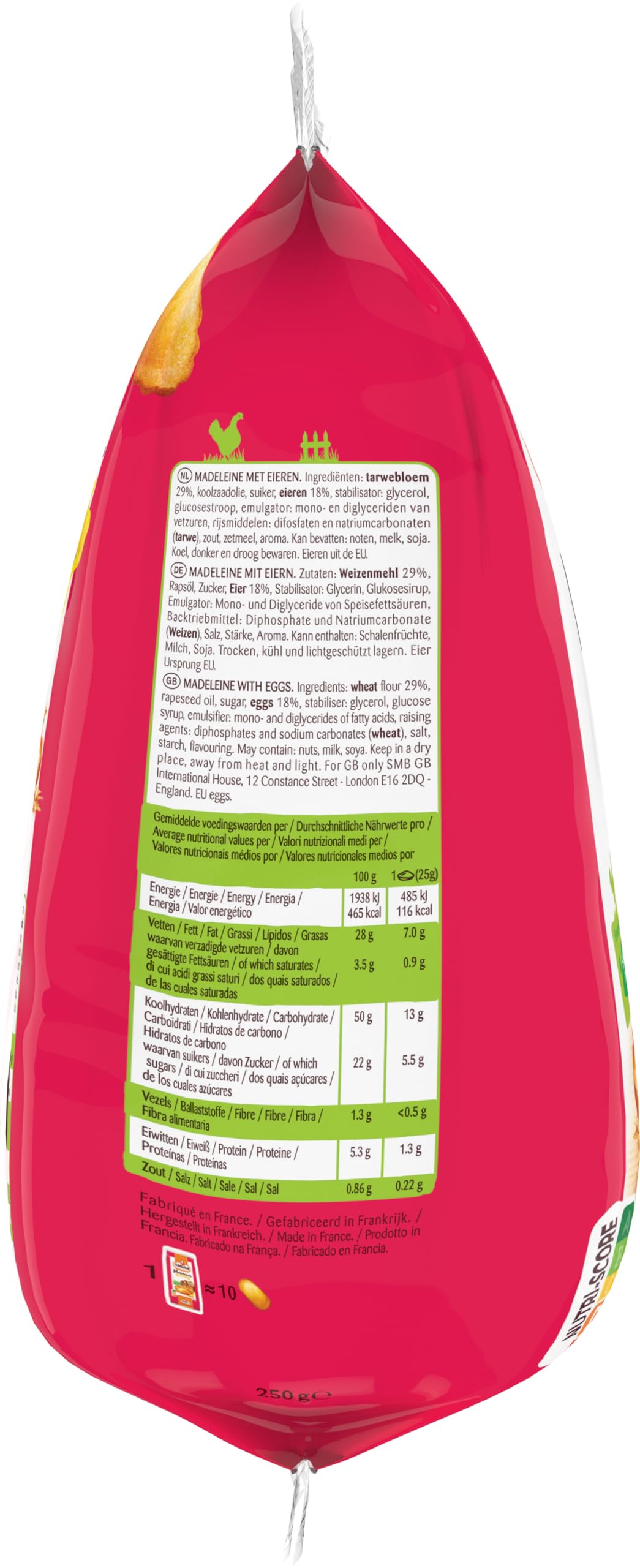 st-michel-madeleines-moelleuses-natures-sachets-individuels-250g image 3