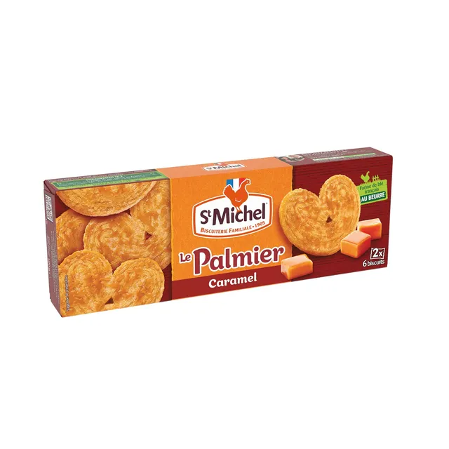st-michel-palmier-au-caramel-feuillet-croustillant-100g image 1