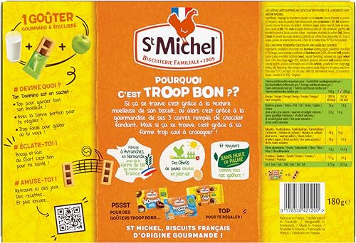 st-michel-doomino-chocolat-noisette-biscuits-180g-x9 image 6